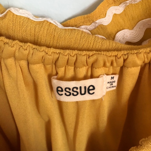 70s Style Peasant Dress - Picture 2 of 3